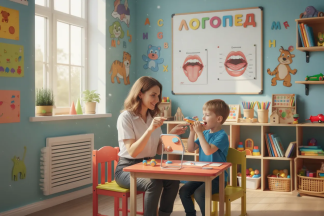 Оказание логопедической помощи и речевое развитие детей.
